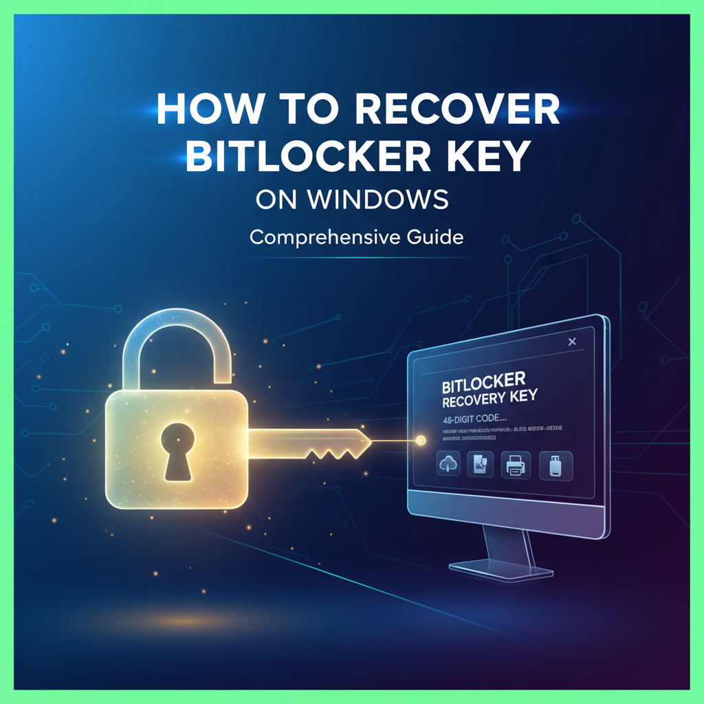How to recover BitLocker key on Windows