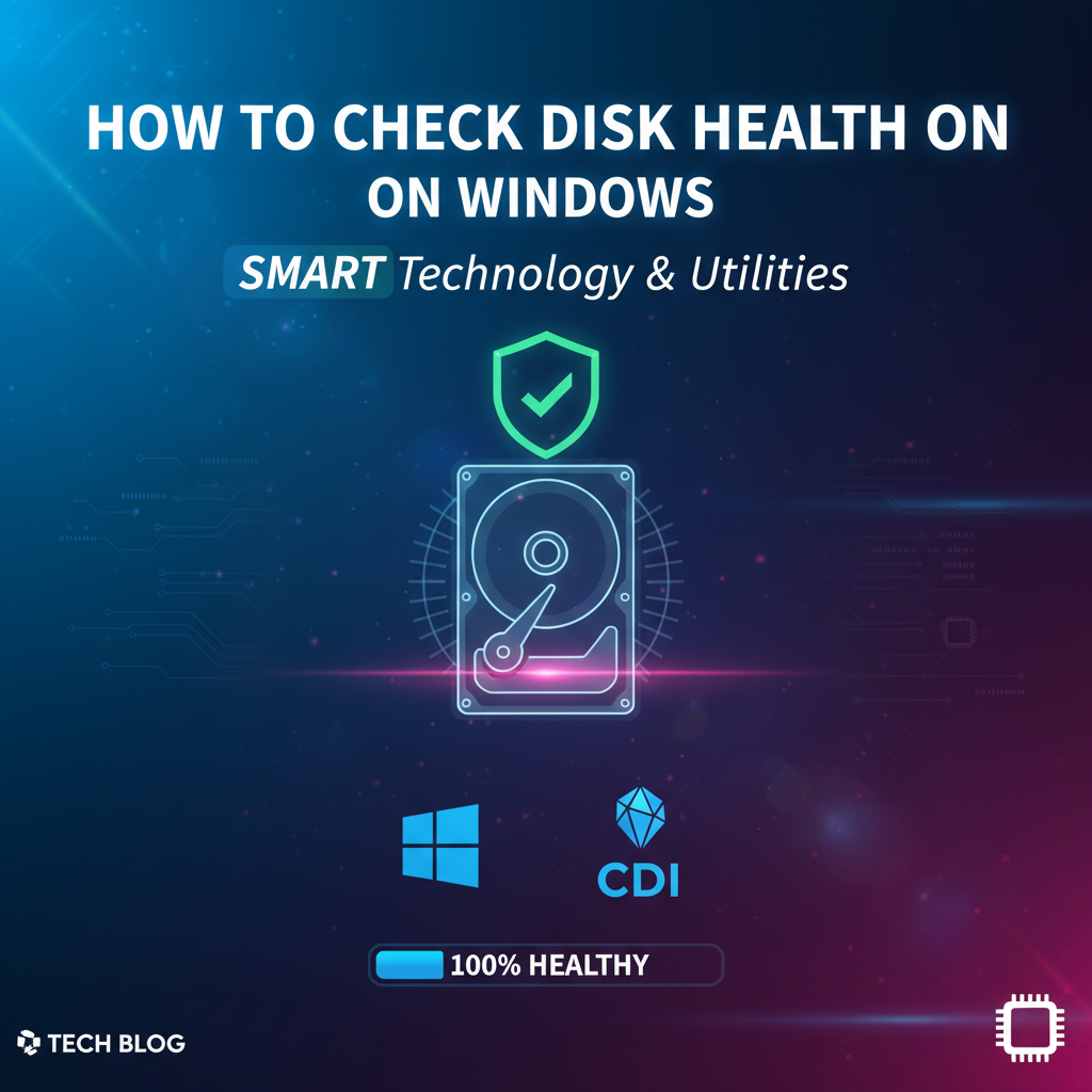 Windows Smart Check How to check disk health on Windows (SMART)